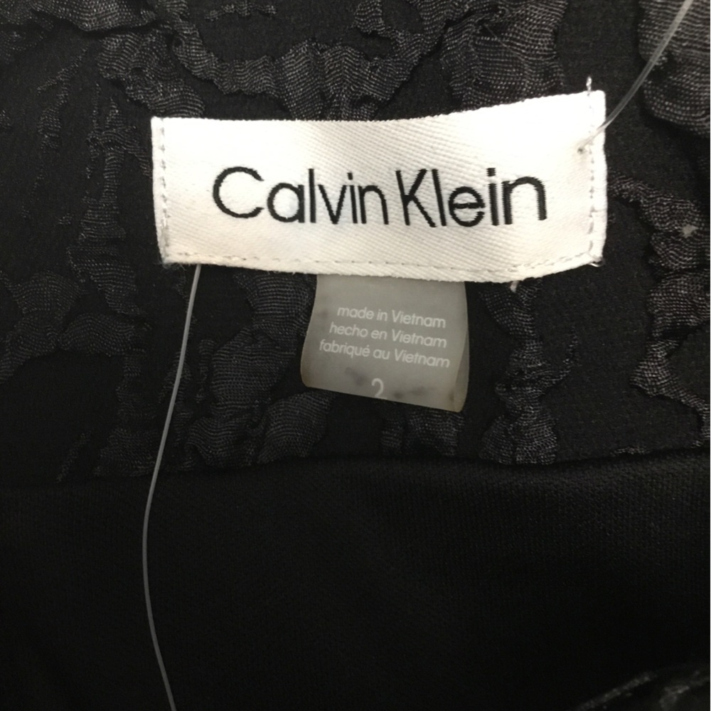 Calvin Klein Elegant Black Sleeveless Midi Dress - Picture 15 of 16